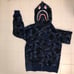 Bape blue camo shark hoodie size XL and 2XL