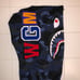 Bape blue camo shark hoodie size XL and 2XL