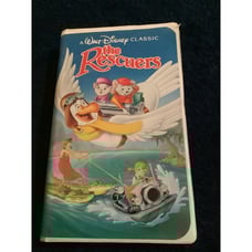 Walt Disney Classic The Rescuers VHS Black Diamond Edition