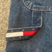 VTG 90s Men Tommy Hilfiger Carpenter Wide Leg Jeans 34x30 JNCO Style Big Flag !!