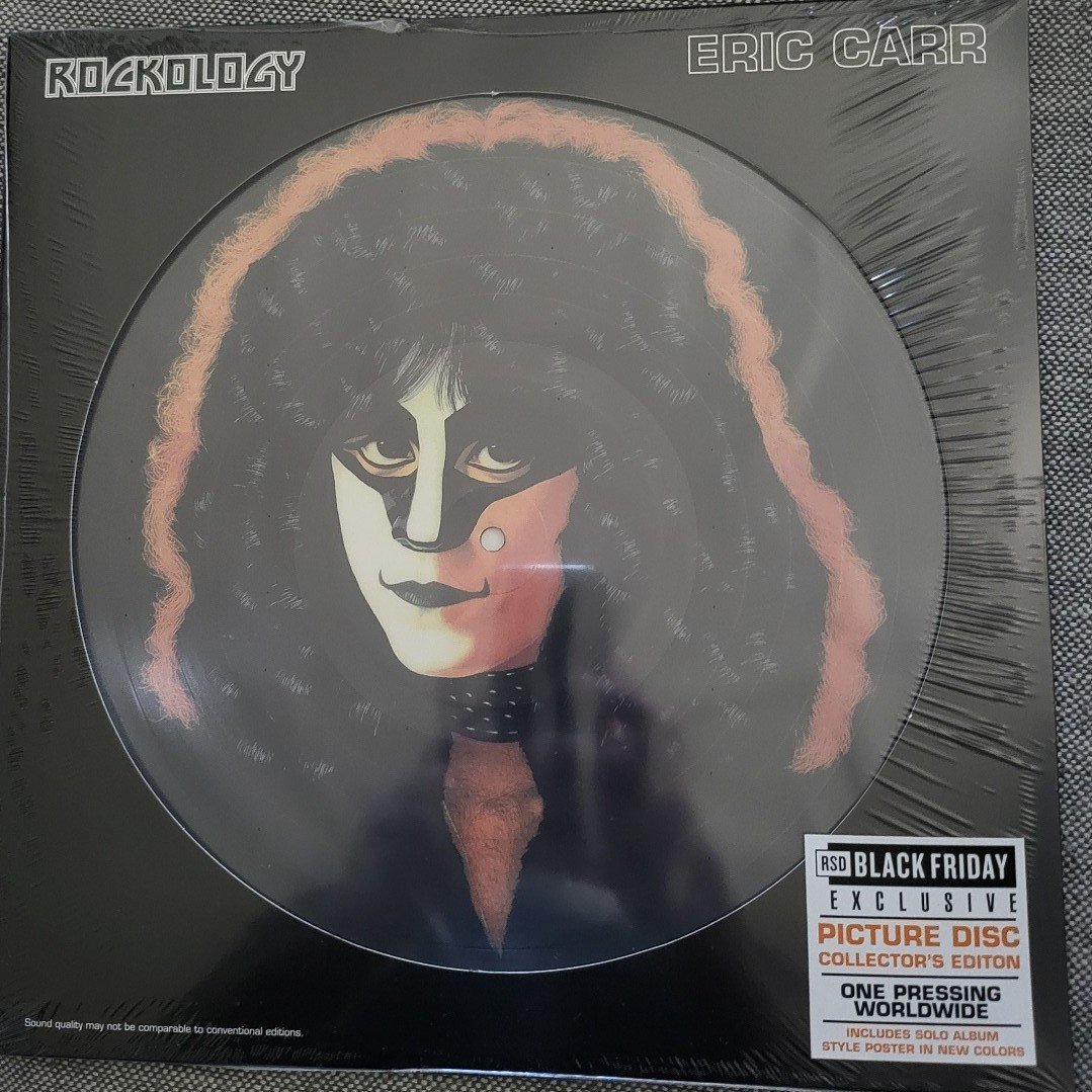 Eric Carr Kiss vinyl record store day black friday picture disc. Sealed.