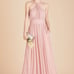 NEW Birdy Grey Kiko Bridesmaid Maxi Dress in Mesh Dusty Rose Size 1X