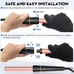 Long Barrel Wand Curling Iron - BESTOPE PRO 6 in 1 Curling Wand Set with Ceramic