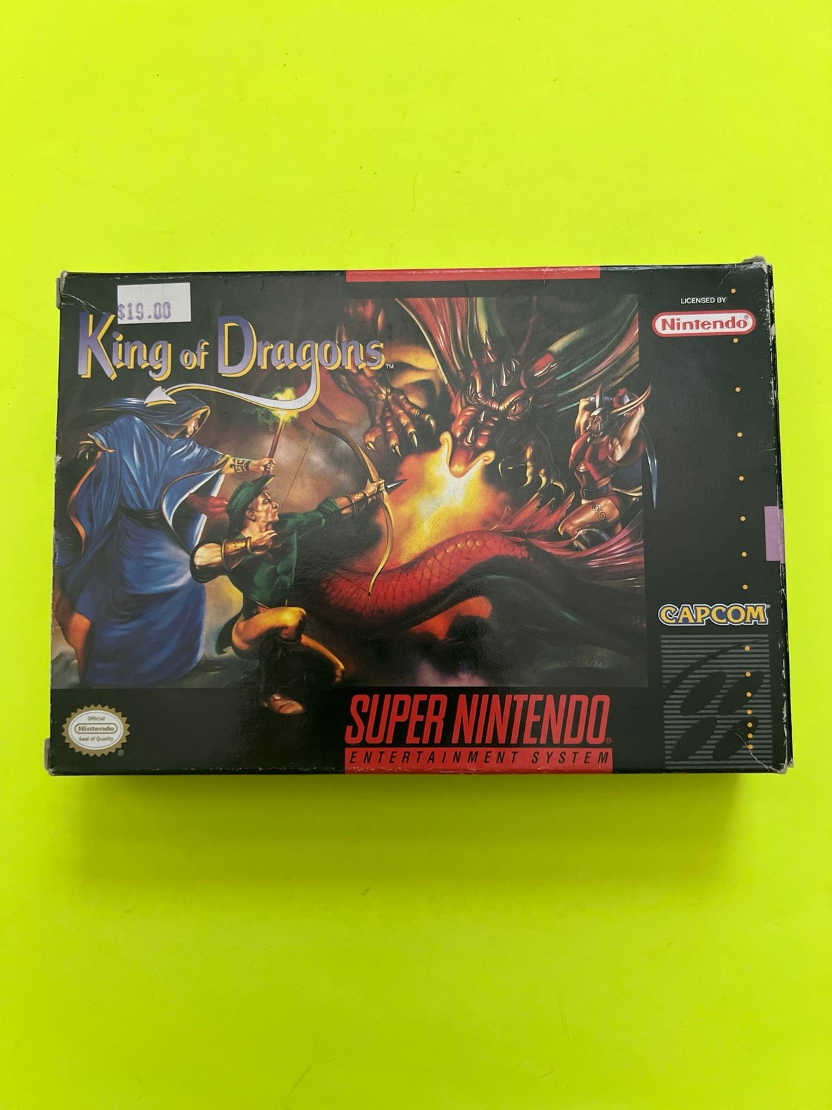 King of dragons for Super Nintendo