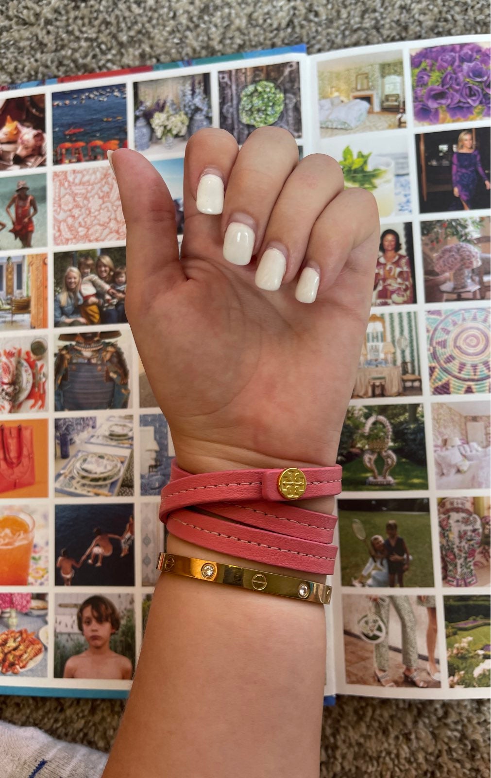 leather bracelet