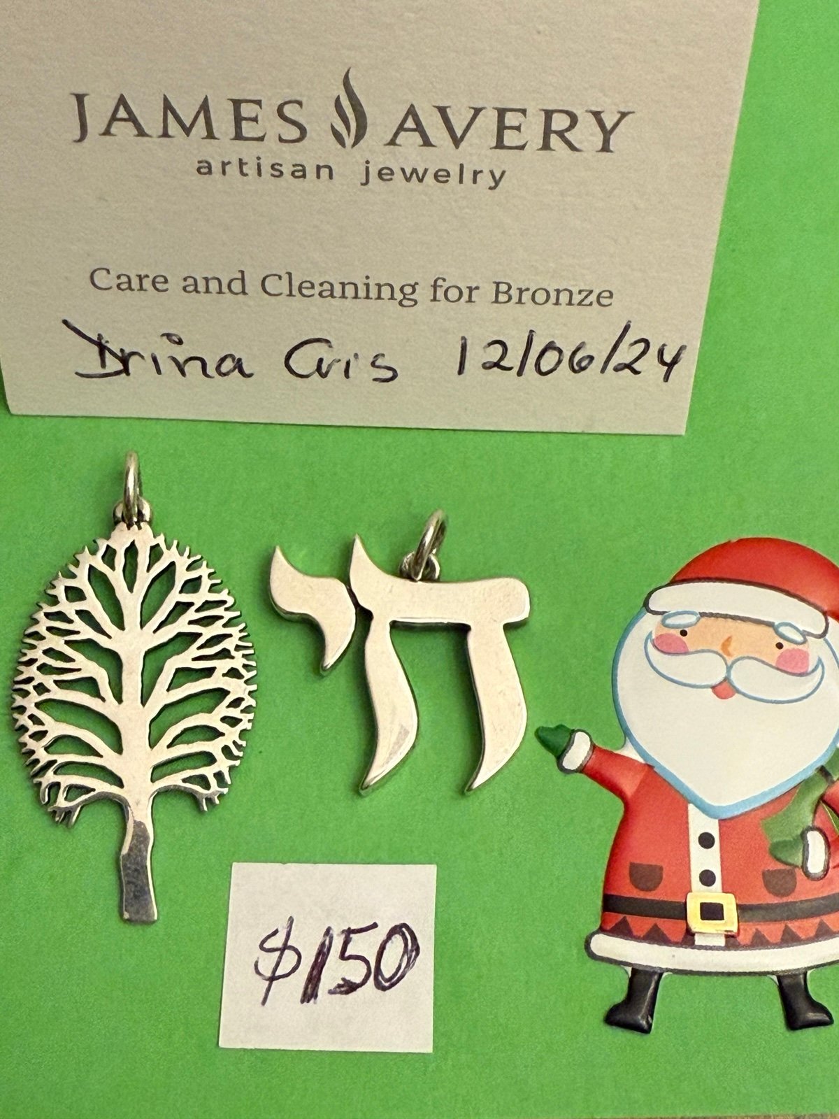 James Avery pendant 150 each