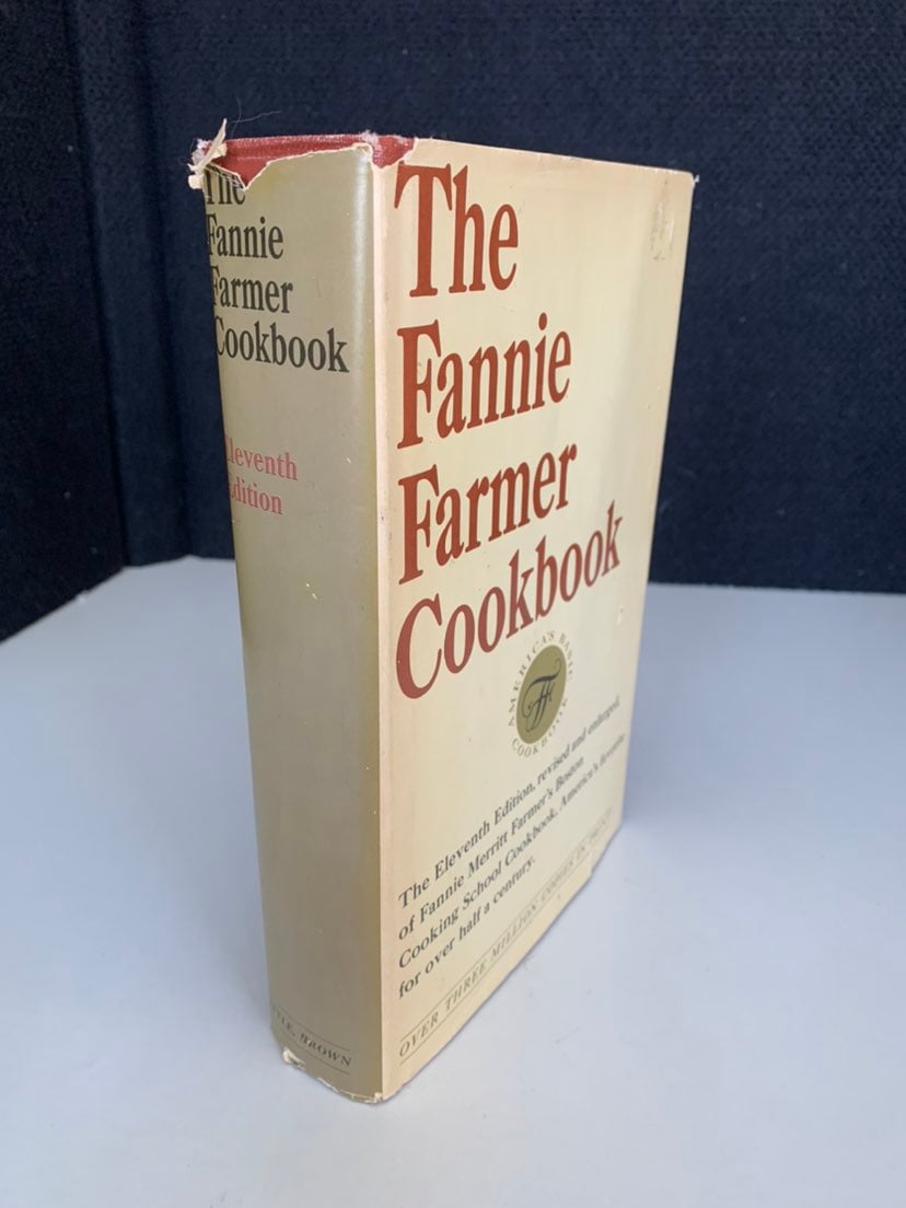 Vintage Fannie Farmer cookbook