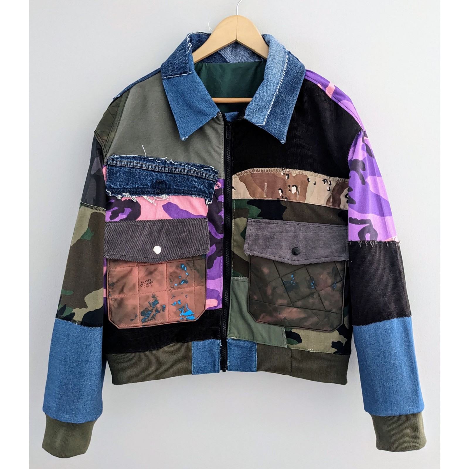 Camo Flight Jacket (Chest 39-41″)
