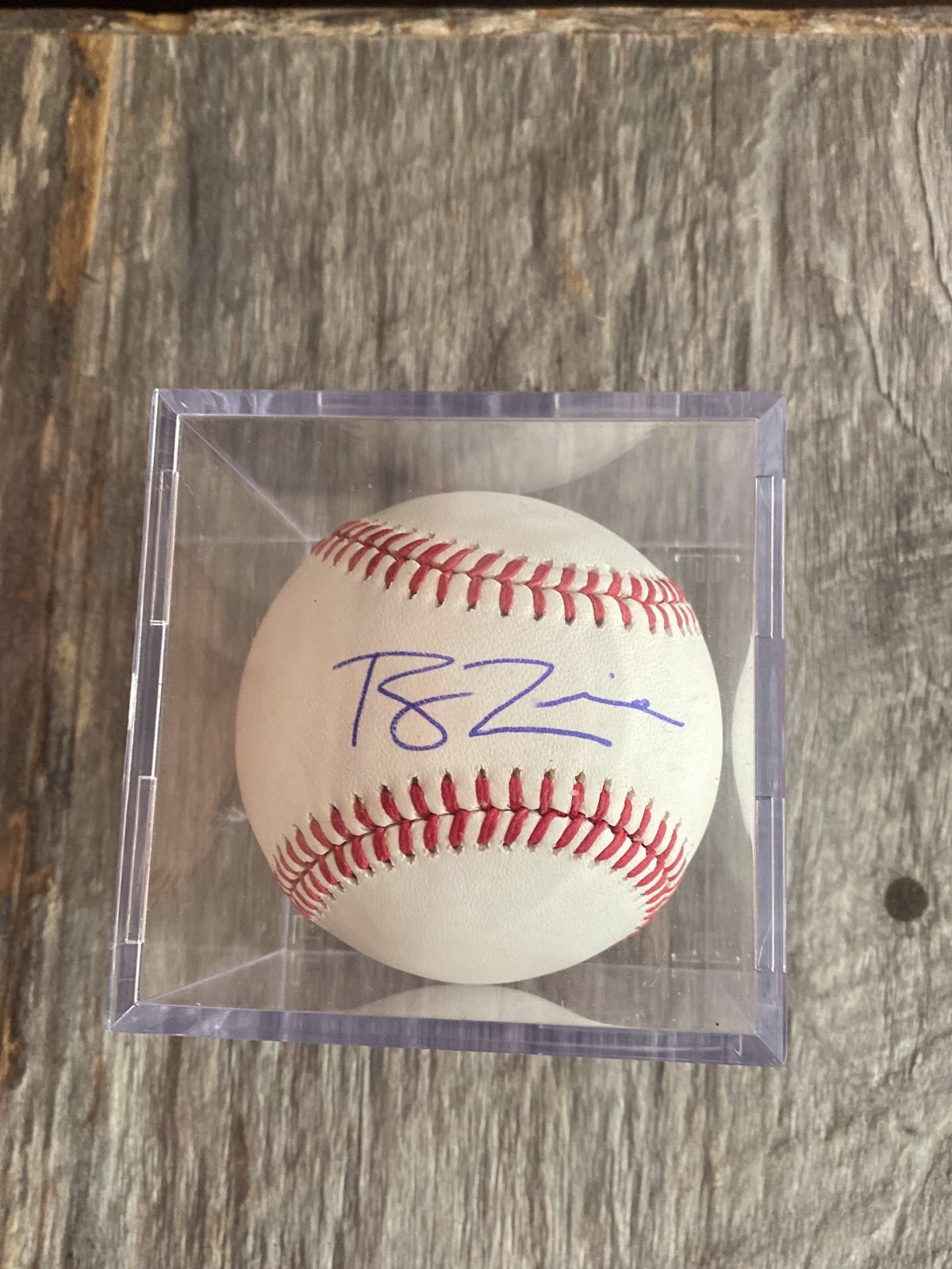Signed Baseball Washington National Ryan Zimmerman