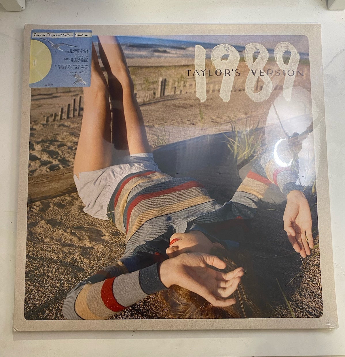 1989 Taylors Version Sunrise Blvd yellow vinyl *LIMITED EDITION SEALED*