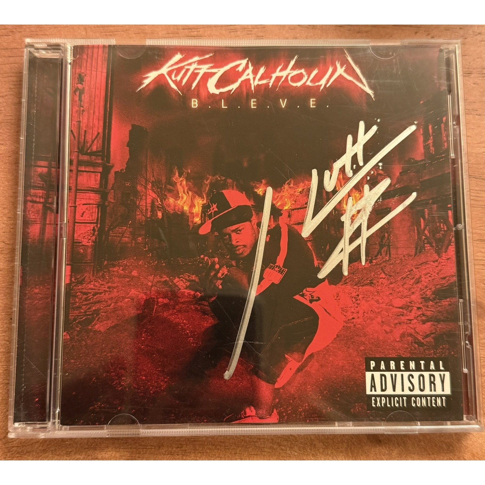 Kutt Calhoun - Feature Presentation CD SIGNED Tech n9ne krizz kaliko strange rap