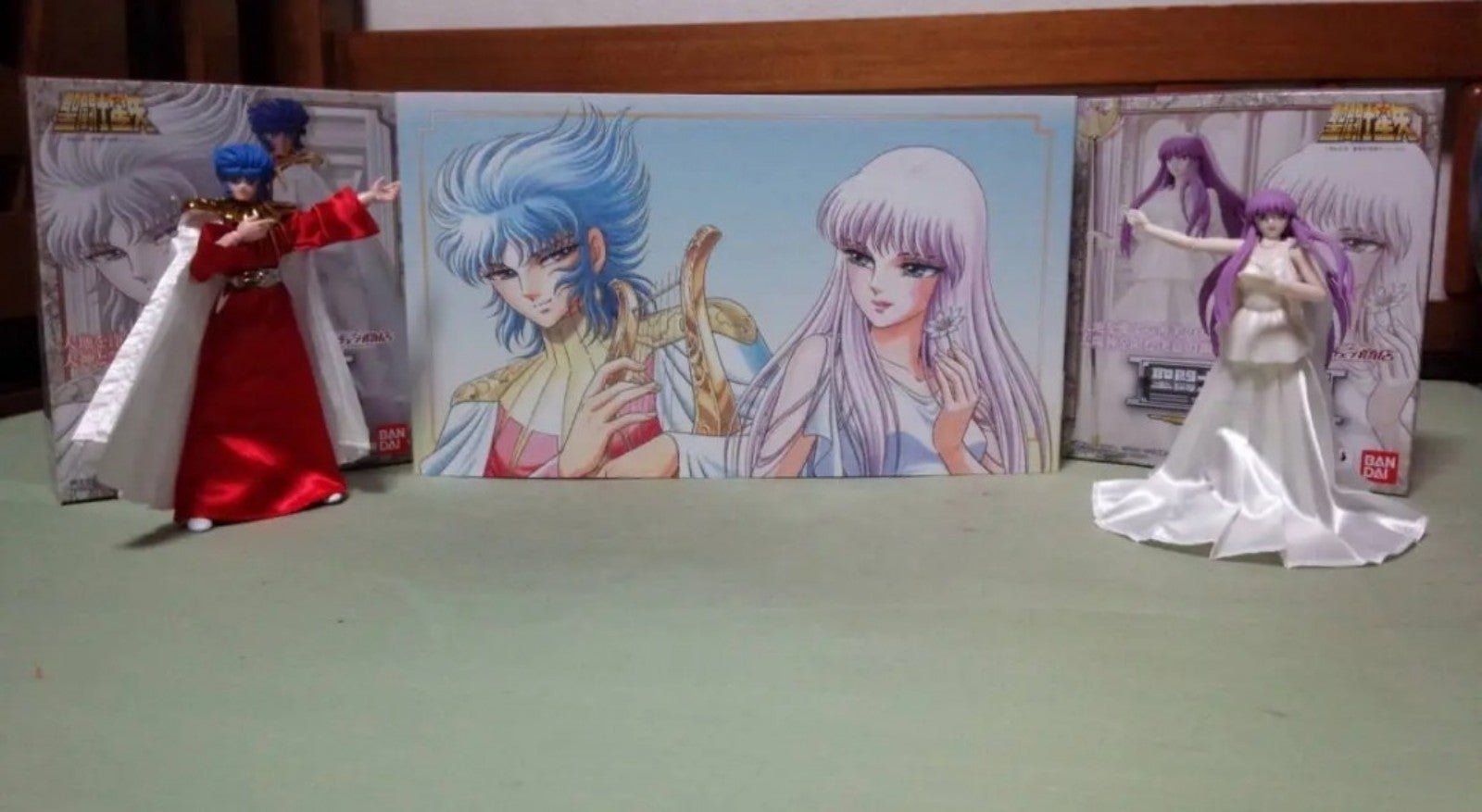 Saint Seiya Myth Cloth God Abel & Athena Memorial Exclusive Set Bandai Tamashii