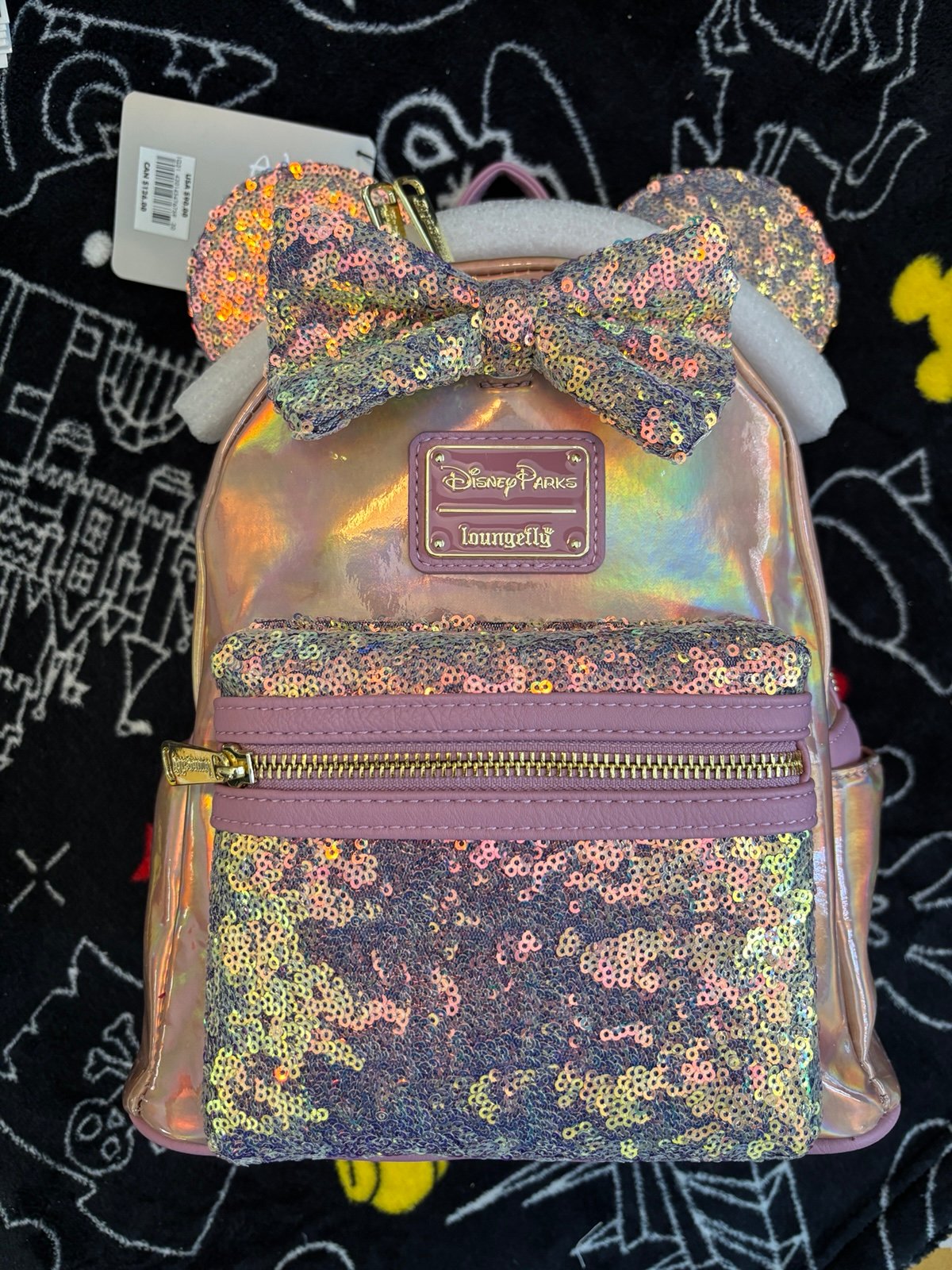 Loungefly Disney Parks EARidescent Mini Backpack