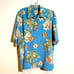 Jamaica Jaxx 100% Silk Hawaiian Shirt Men's Size XXL Short Sleeve Palm Trees