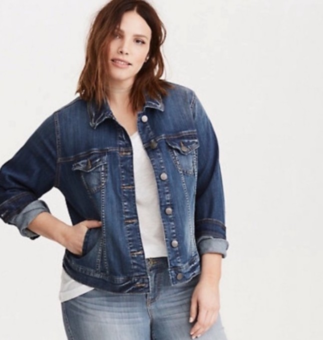 Torrid Denim Trucker Jacket Wear What You Love 4X