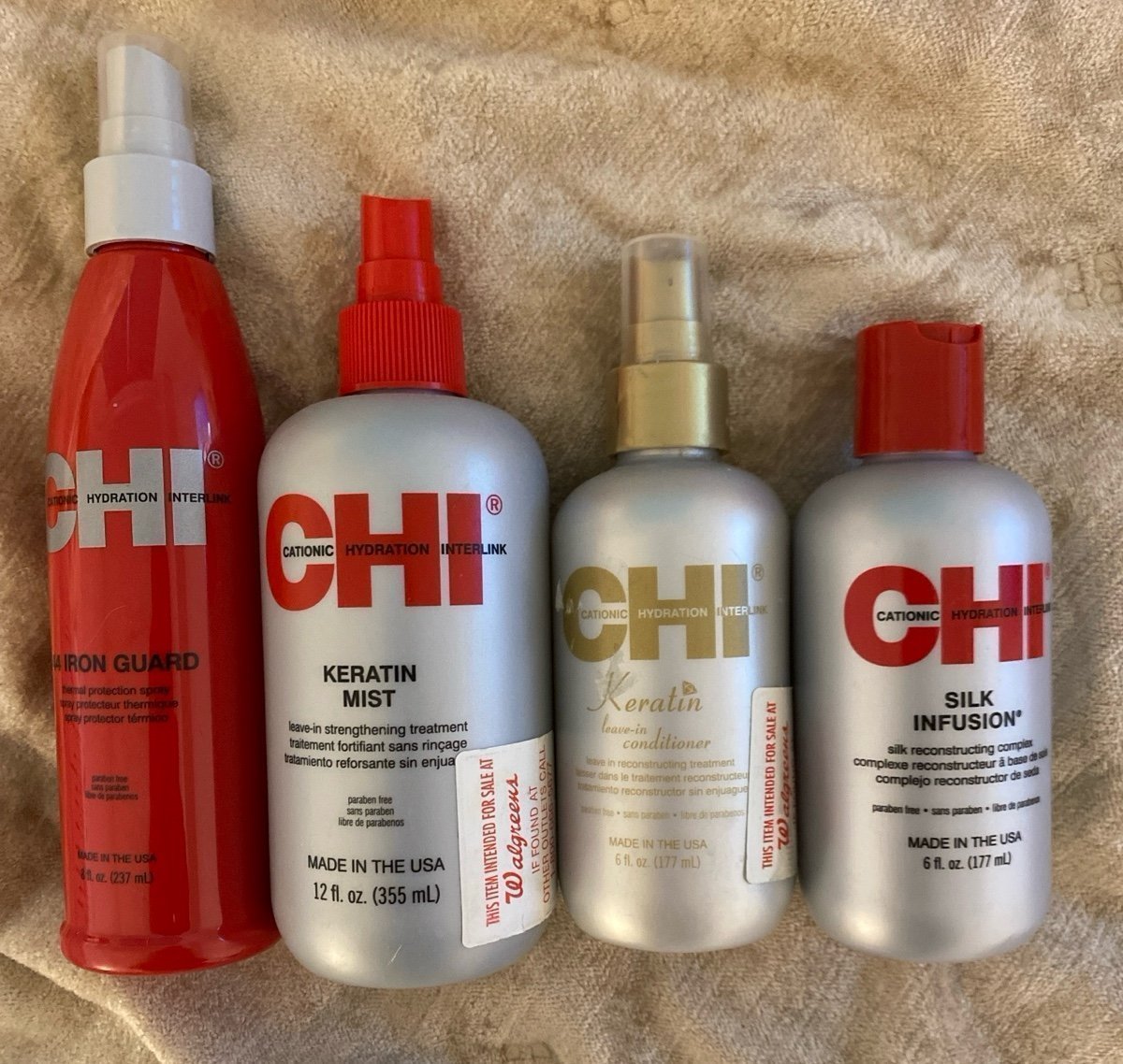 4 X CHI Hair Styling Products Bundle (End’s 5/25