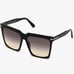 Tom Ford Sabrina Acetate Oversized Square Glasses~NIB 550