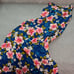 Vintage Ui Maikai Maxi Hawaiian Dress Medium Polynesian Floral Muumuu Modest