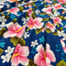 Vintage Ui Maikai Maxi Hawaiian Dress Medium Polynesian Floral Muumuu Modest