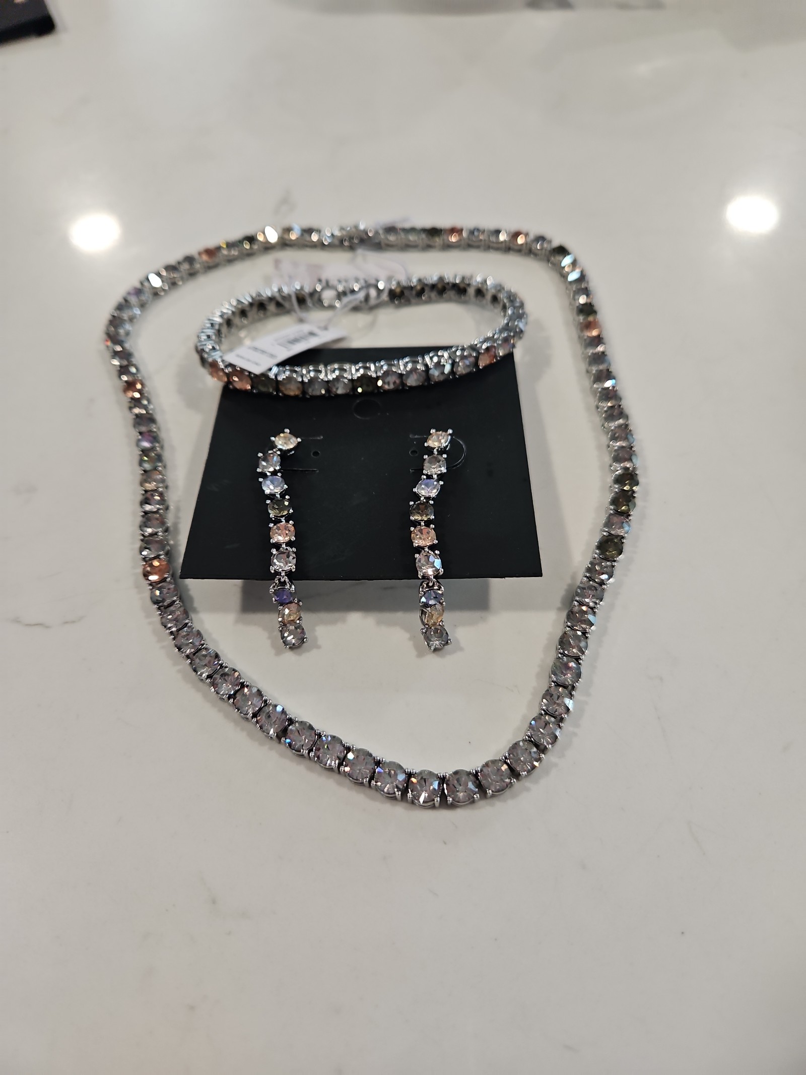 Coach necklace & bracelet & earrings set / FREE SHIPPING