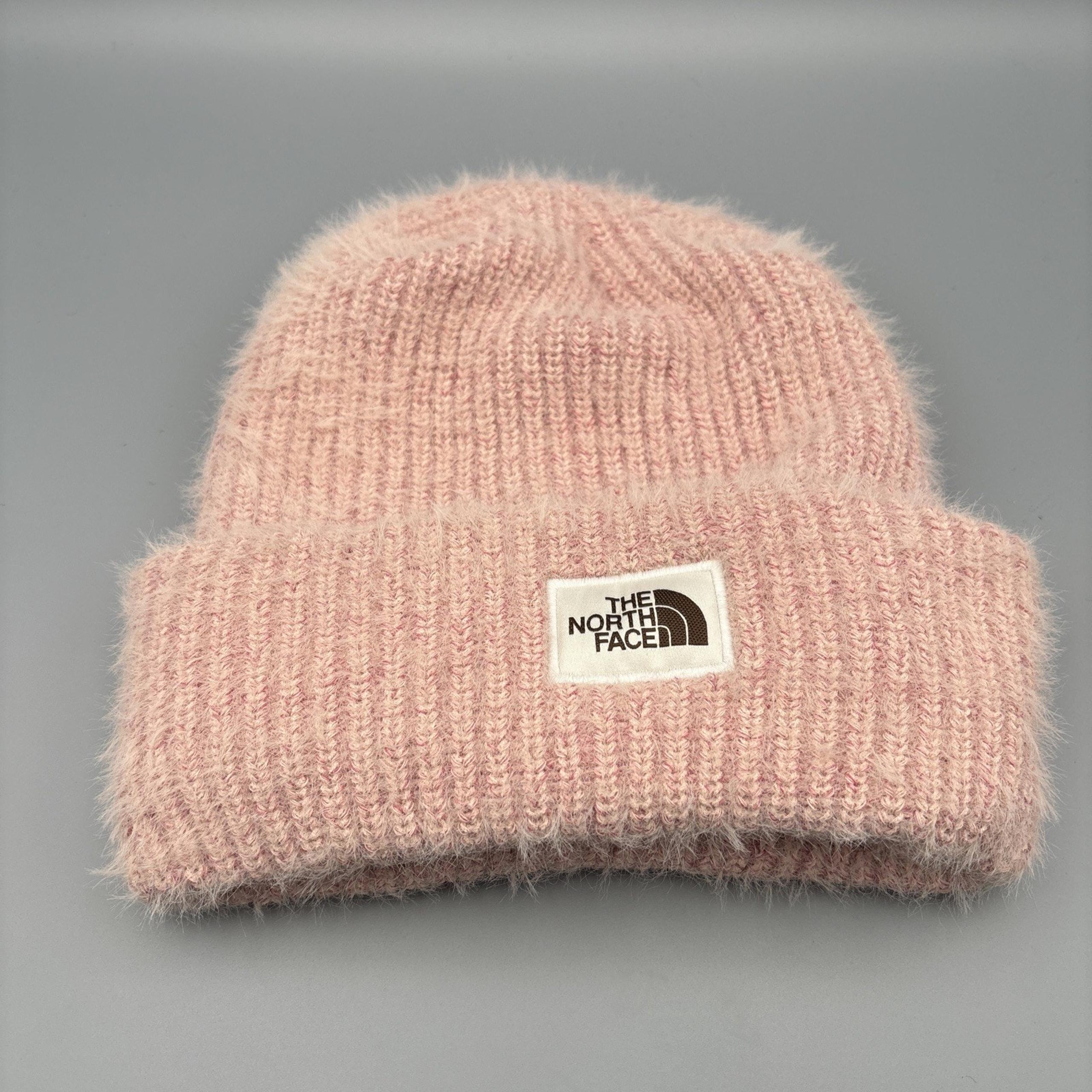 THE NORTH FACE WOMEN COZY CHUNKY BEANIE HAT PINK