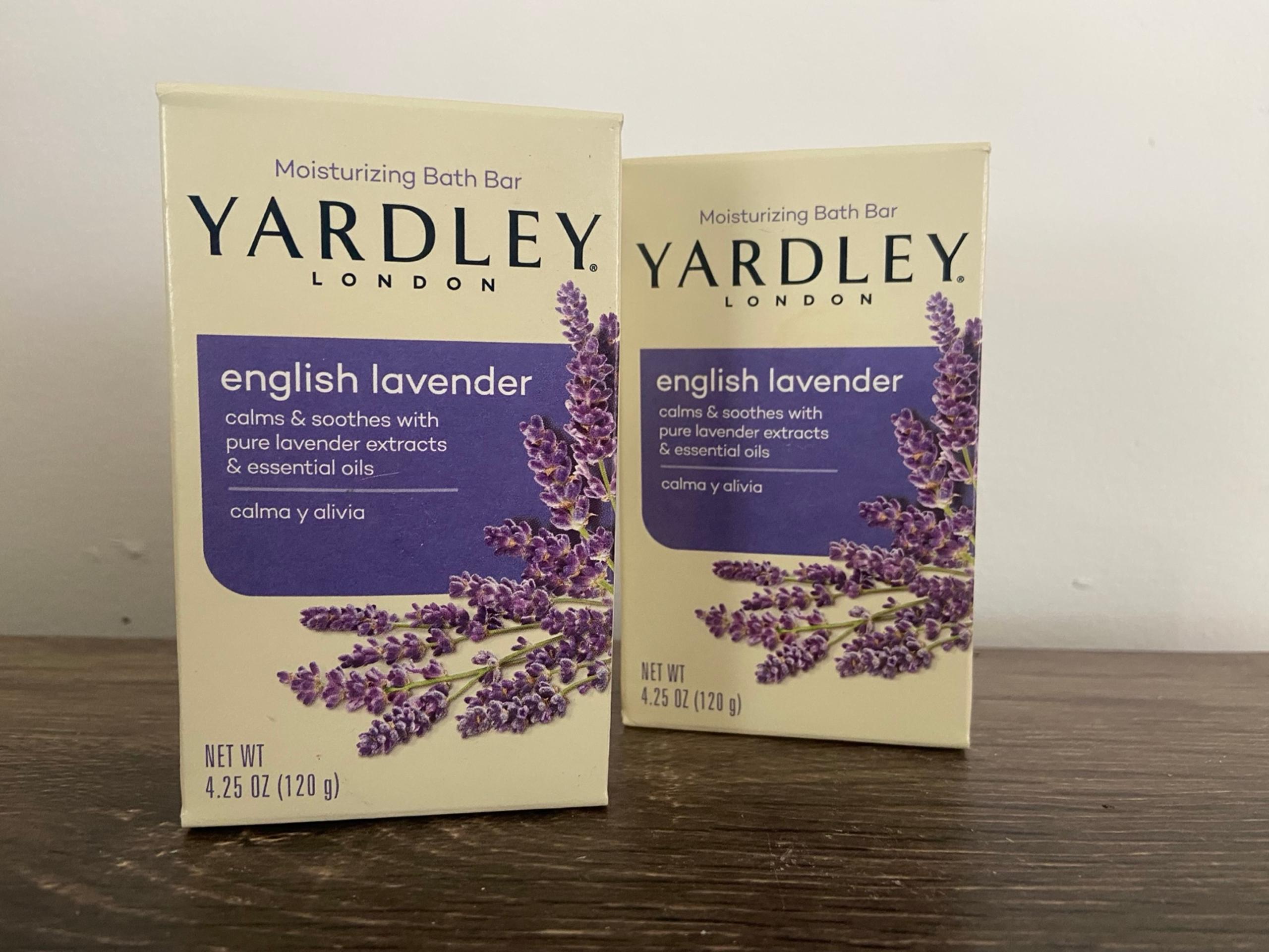 Lot of 2 bars - Yardley of London Soap English Lavender