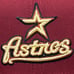 New Era 59fifty Brick Red Houston Astros 2000 Inaugural Season Patch Size 7 1/4