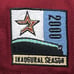 New Era 59fifty Brick Red Houston Astros 2000 Inaugural Season Patch Size 7 1/4