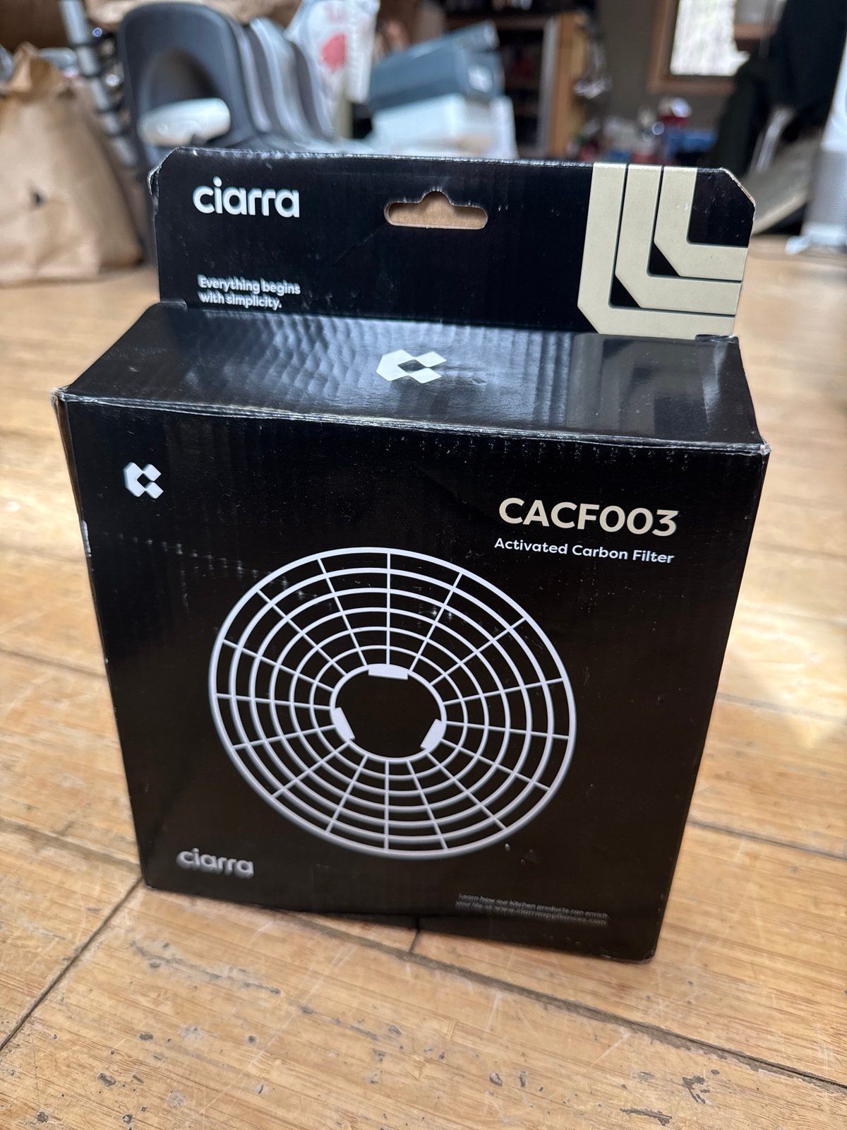 CIARRA Range Hood Carbon Filters Replacement CACF003-OW (2 boxes)