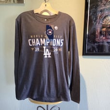 New LA Dodgers World Series Champions 2020 Long Sleeve T Shirt Size S