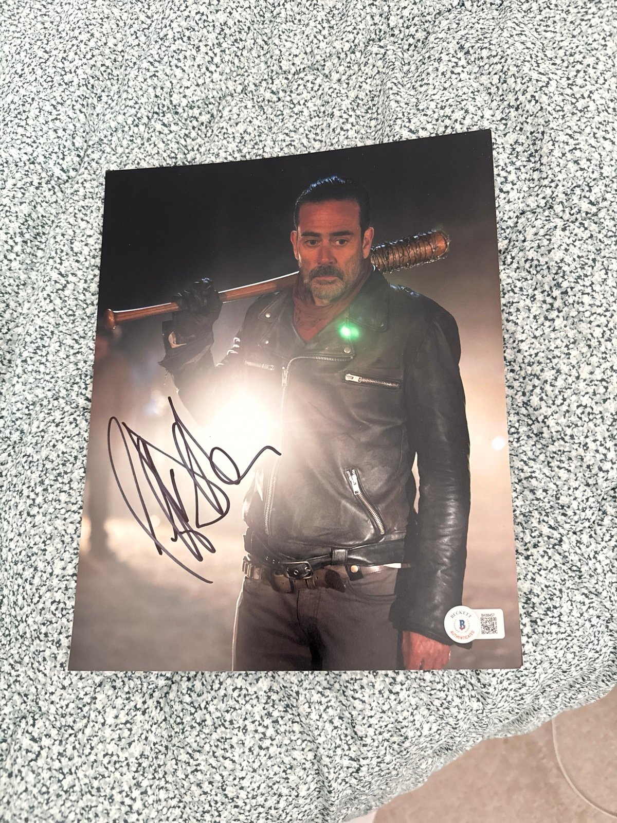 Jeffrey dean Morgan autographed