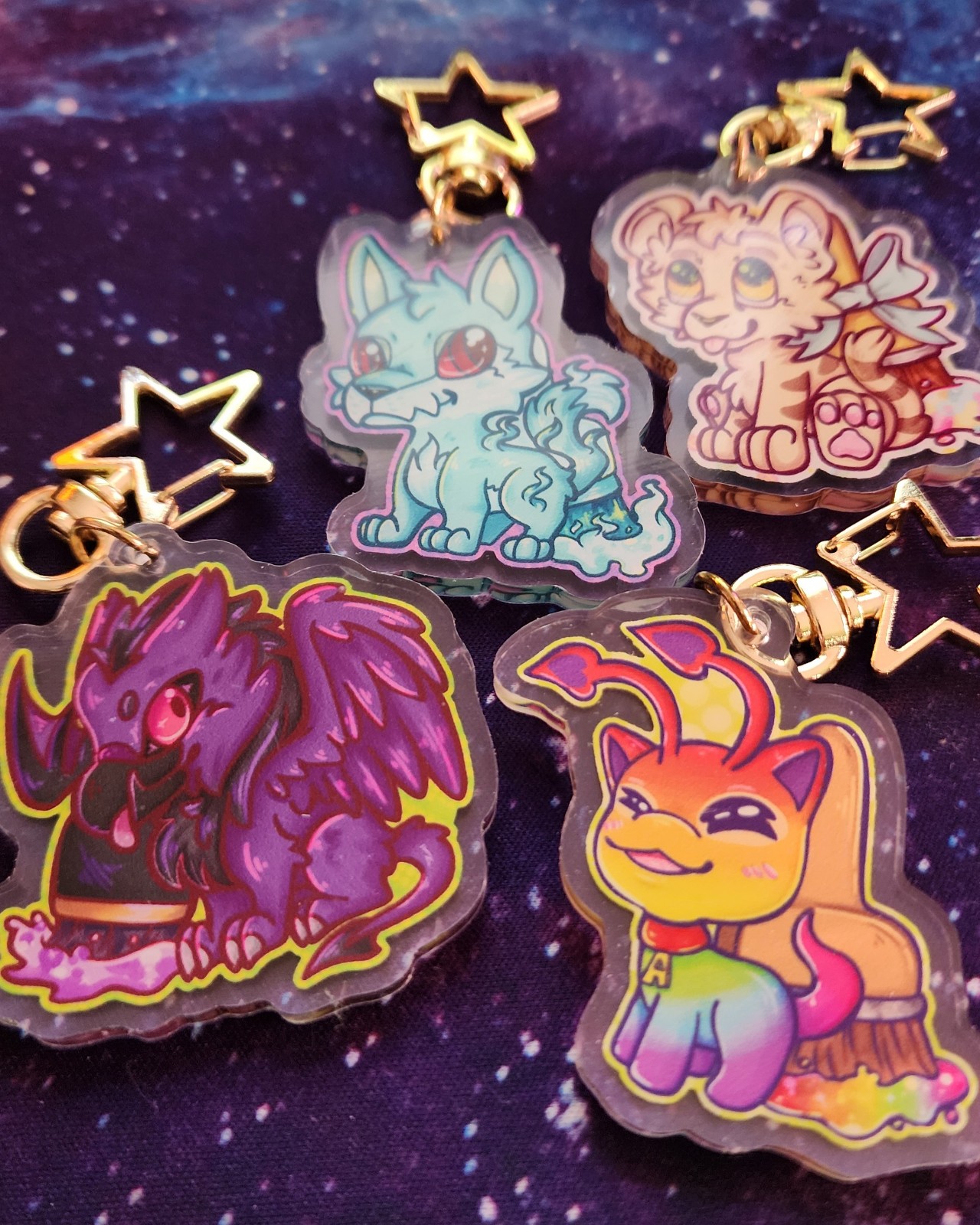 Artist made neopet charms