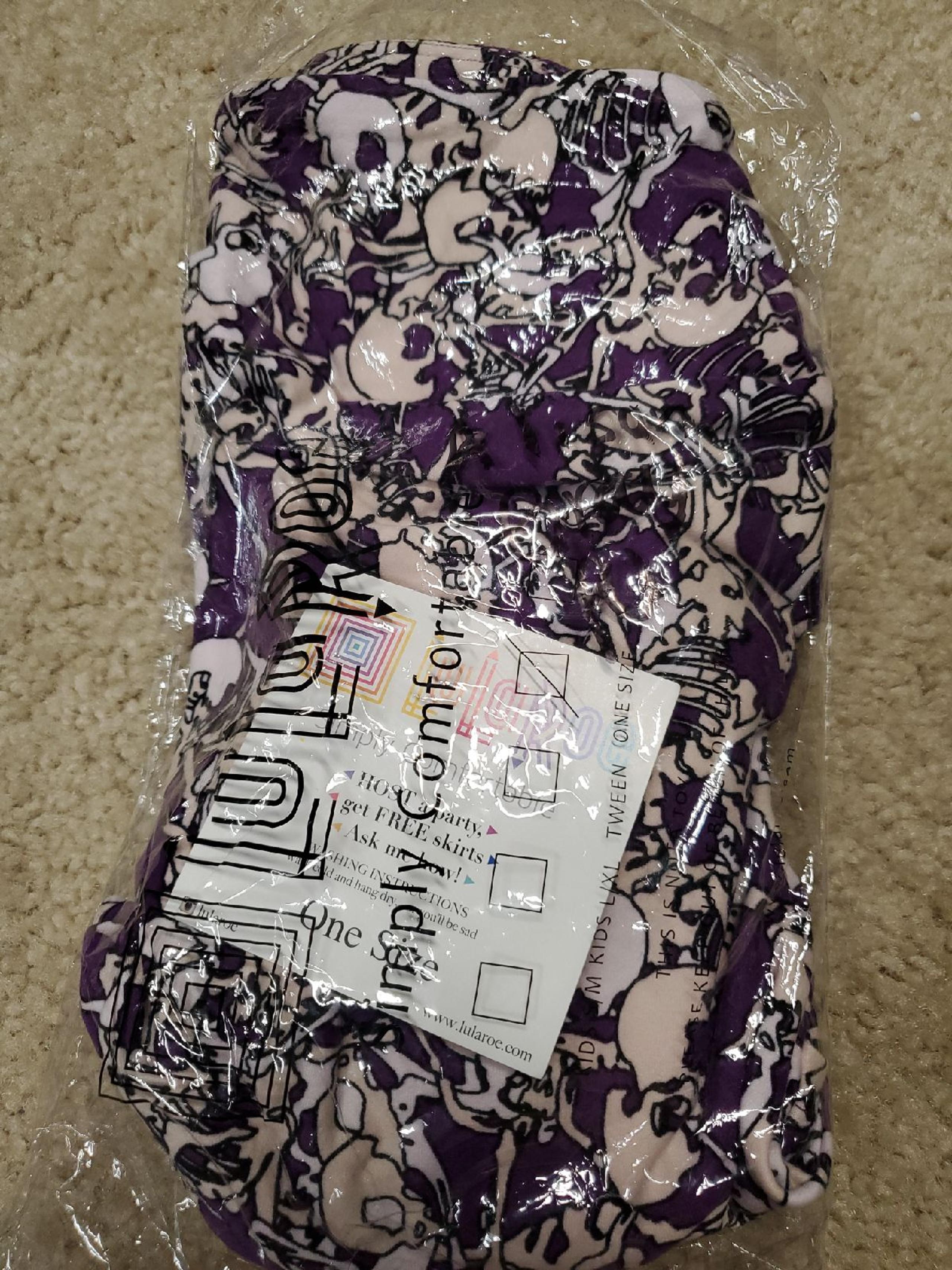 Lularoe New Halloween Skelton Leggings O