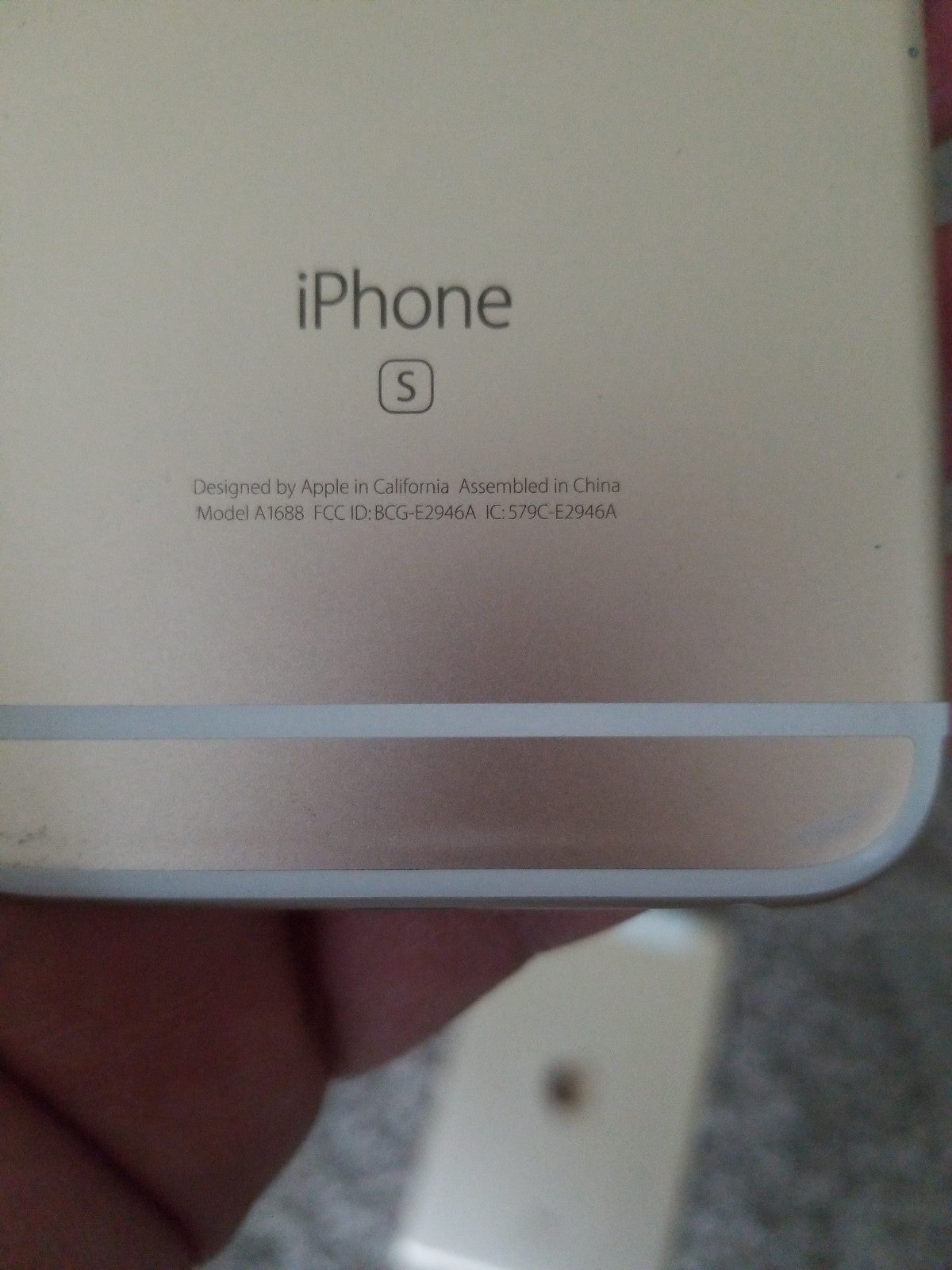 Up for sale iphone 6s