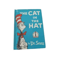 Vintage Dr Seuss 1957 The Cat In The Hat Collectible 1st First Edition Original