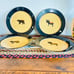Big Sky Carvers Brushwerks Dinner/Salad Plates (