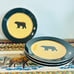 Big Sky Carvers Brushwerks Dinner/Salad Plates (