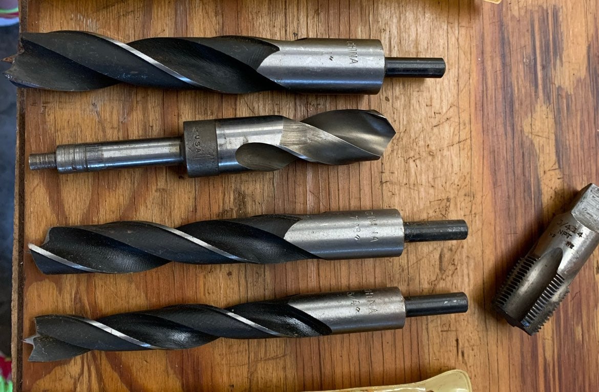 Large drill bits