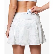Lululemon Pace Rival Skirt size 4 Tall NWOT White Skirt with shorts running