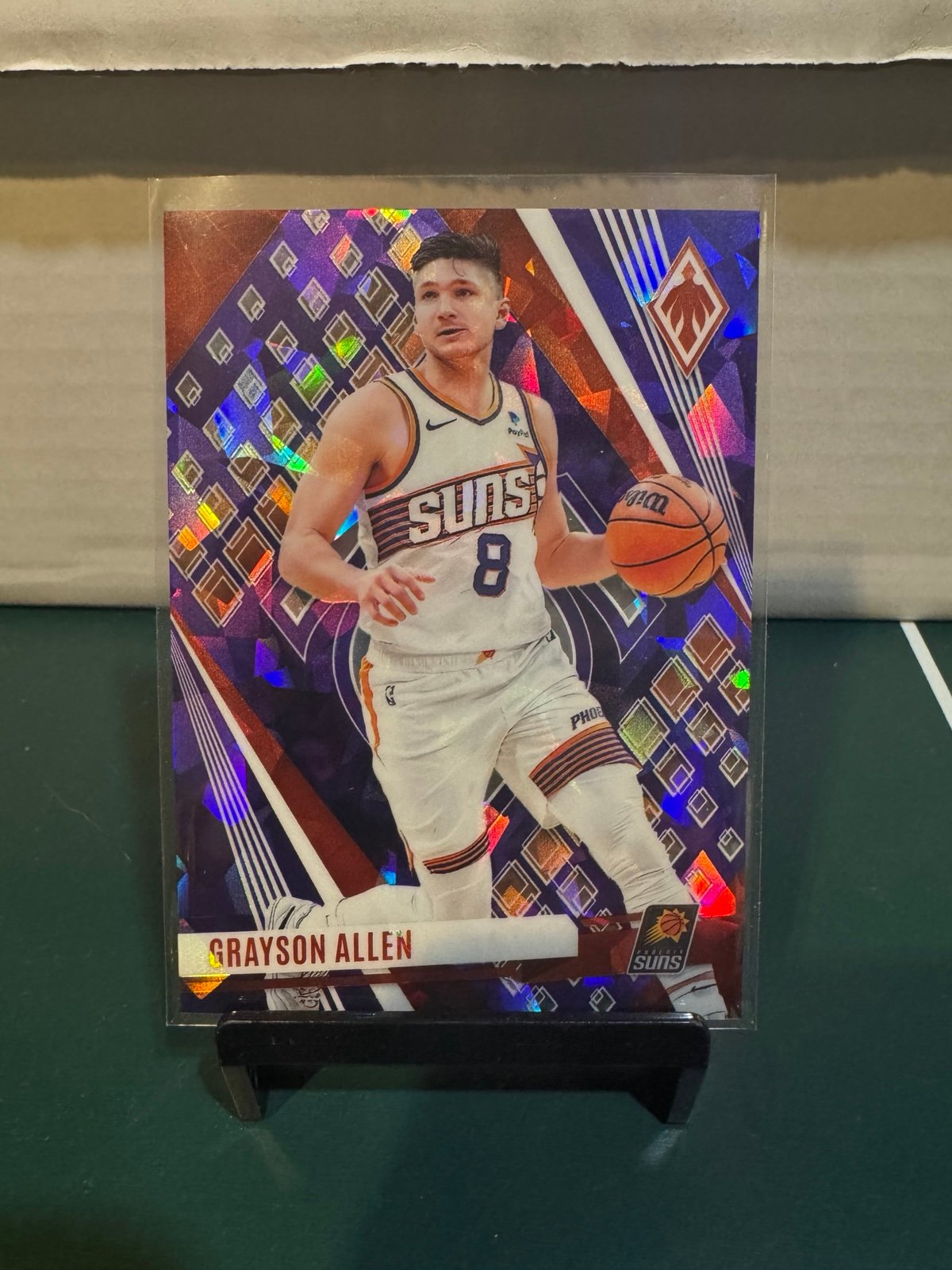 2023-24 Panini Phoenix Basketball Grayson Allen Purple Ice #09/25