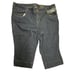 Lane Bryant Totally Cropped Denim Capri Plus Size 24