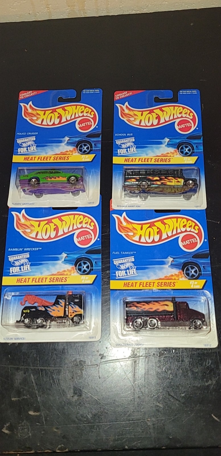 Hot wheels heat fleet (1997)