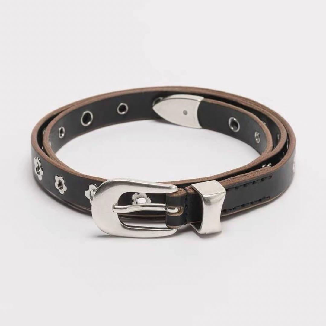 Leather belt in brown - Our Legacy | Mytheresa