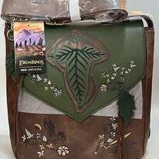 Her Universe The Lord of the Rings Lorien Leaf Messenger Bag & One Ring Keychain
