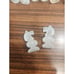 Marble Chess Set Hand-Carved Figures Black White Game board Holiday Gift 7.75in