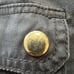 J.Crew Relaxed Boyfriend Field Jacket Army Green Cargo Gold Buttons Size XS