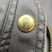 J.Crew Relaxed Boyfriend Field Jacket Army Green Cargo Gold Buttons Size XS
