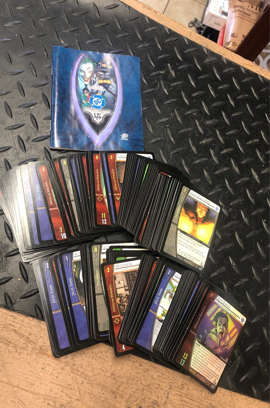 DC VS system trafing cards rare lot set