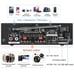 BT-298Pro Stereo Audio Amplifier with Bluetooth 5.0, Max 400W Peak -2.0 Channel