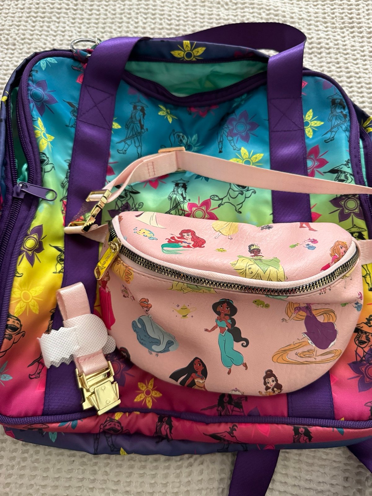 Disney Backpack Raya & Fanny Pack